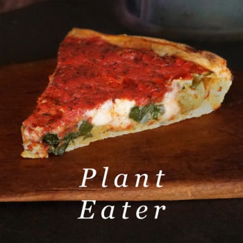 Frozen Vegan Deep Dish Pizza - Plant Eater
