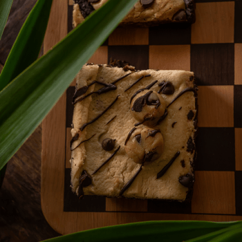 Vegan Brownies - COOKIE DOUGH - 12" Round - Frozen