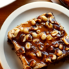 Vegan Brownies - Candy Bar (Snickerz) Brownie - 12" Round - Gluten Free - Frozen